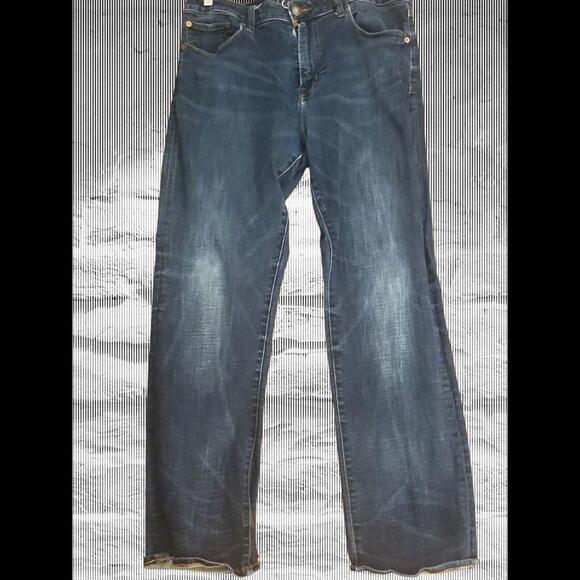 American Eagle Next Level Flex Jeans Mens Slim Fit Size 36x30 Dark Blue Denim - Picture 5 of 9